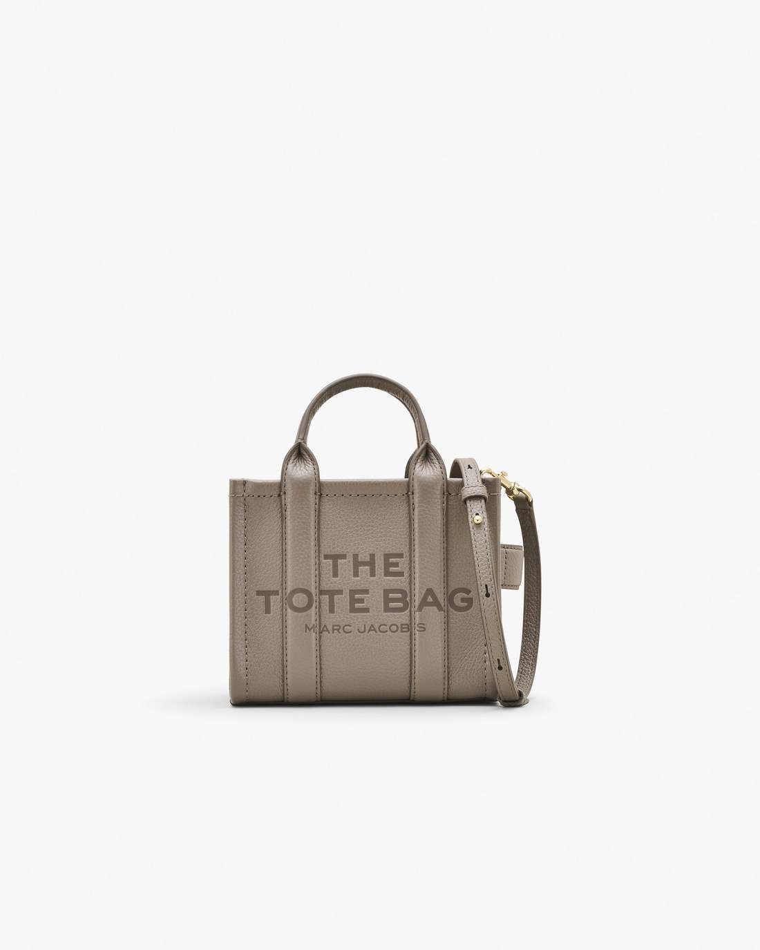 Marc Jacobs The Leather Crossbody Tote Bag Cement BAGS