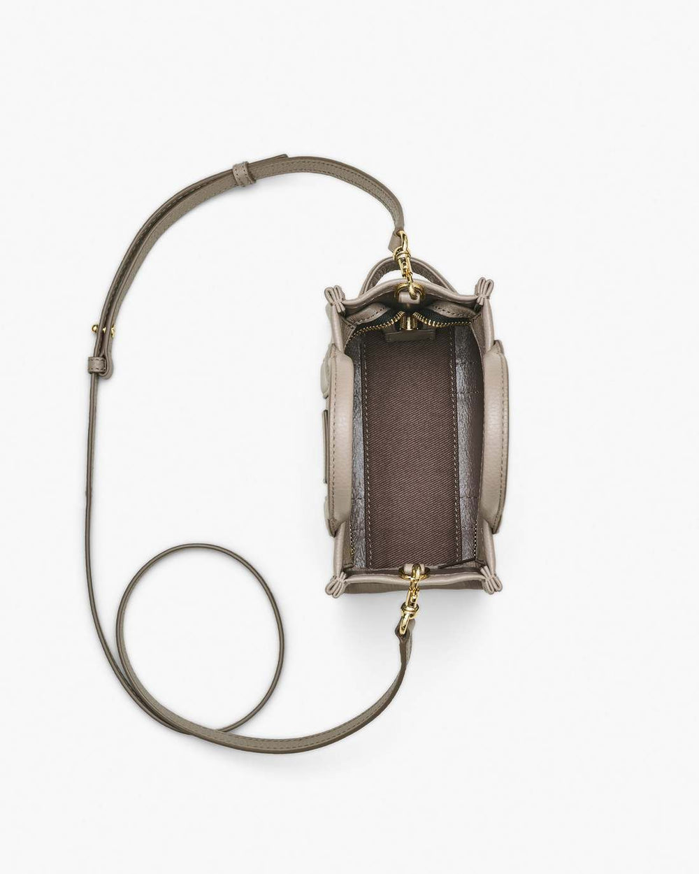 Marc Jacobs The Leather Crossbody Tote Bag Cement BAGS