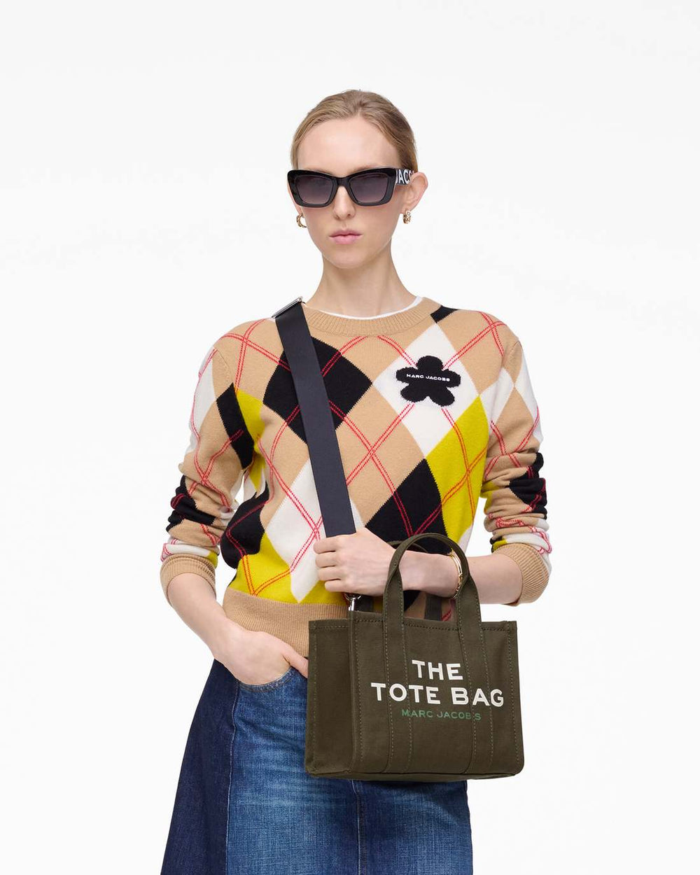 Marc Jacobs The Canvas Small Tote Bag Forest BAGS