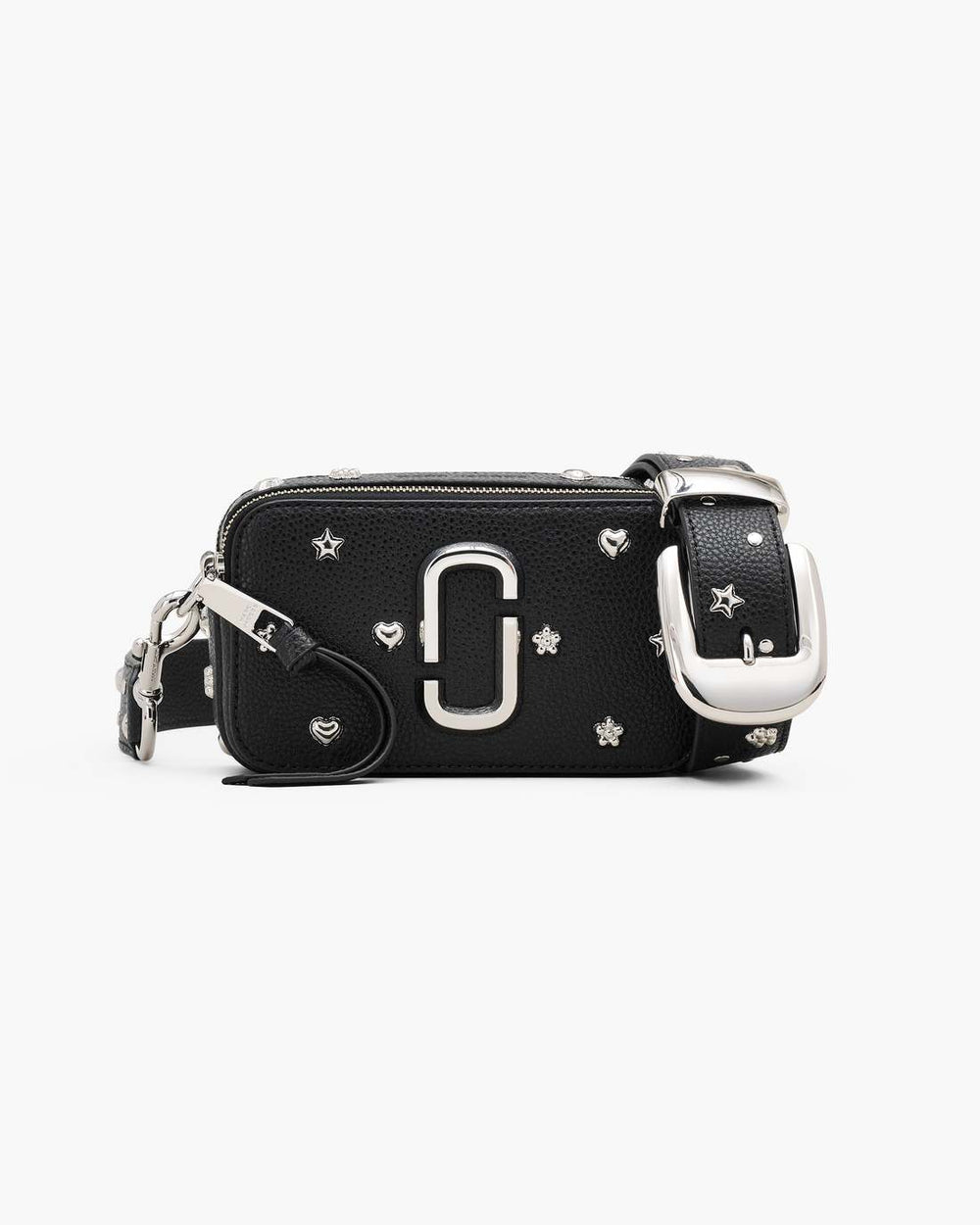 Marc Jacobs The Mini Icon Stud Snapshot Black Multi BAGS|NEW ARRIVALS
