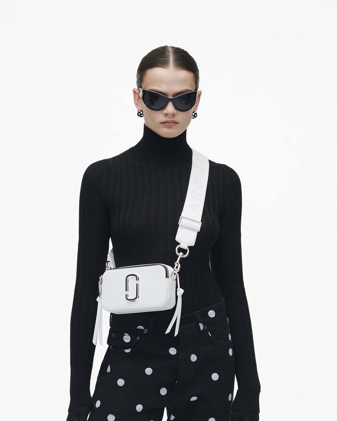 Marc Jacobs The Snapshot DTM White BAGS