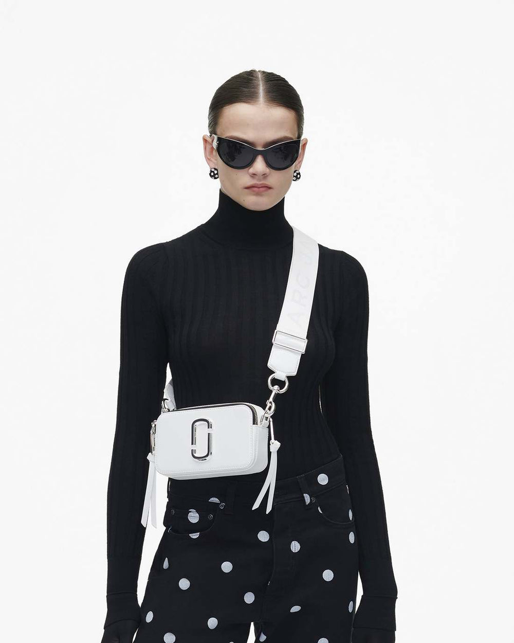 Marc Jacobs The Snapshot DTM White BAGS