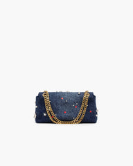 Marc Jacobs The Trinket Charm Denim Dual Chain Mini Bag Medium Wash Multi BAGS|WALLETS|NEW ARRIVALS