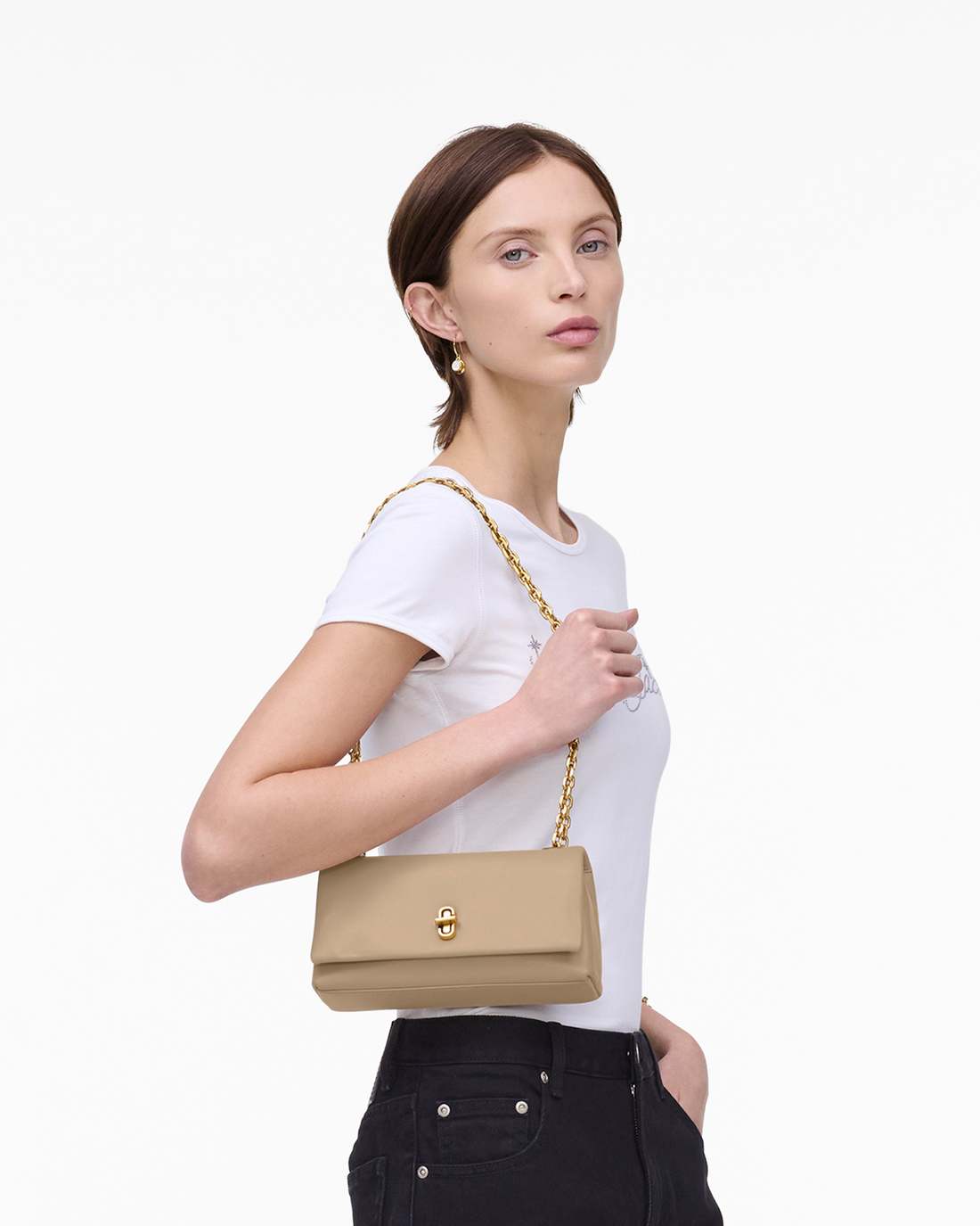 Marc Jacobs The Dual Chain Mini Bag Camel BAGS