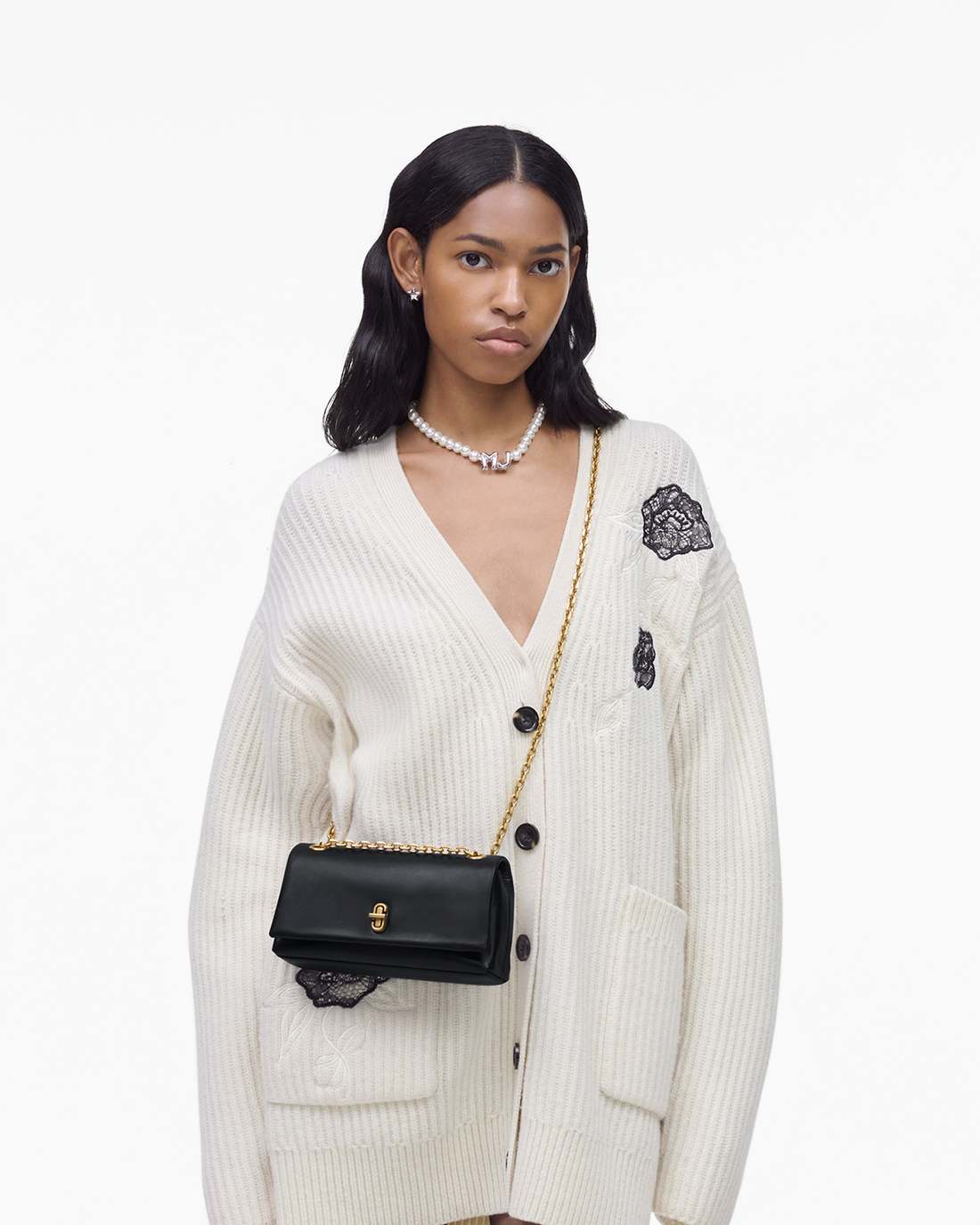 Marc Jacobs The Dual Chain Mini Bag Black BAGS|WALLETS