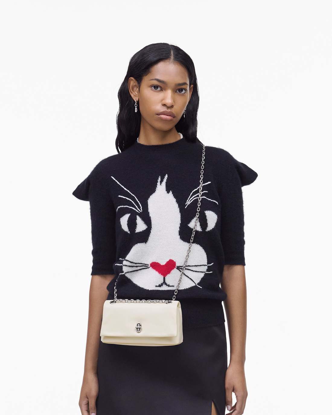 Marc Jacobs The Dual Chain Mini Bag Cloud White BAGS|WALLETS