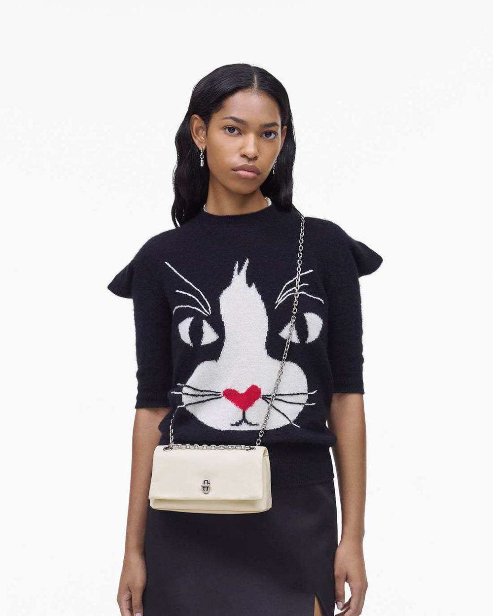 Marc Jacobs The Dual Chain Mini Bag Cloud White BAGS|WALLETS