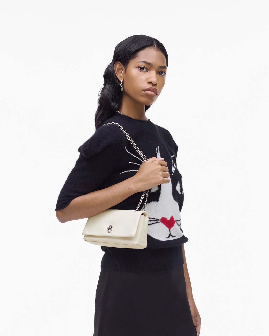 Marc Jacobs The Dual Chain Mini Bag Cloud White BAGS|WALLETS