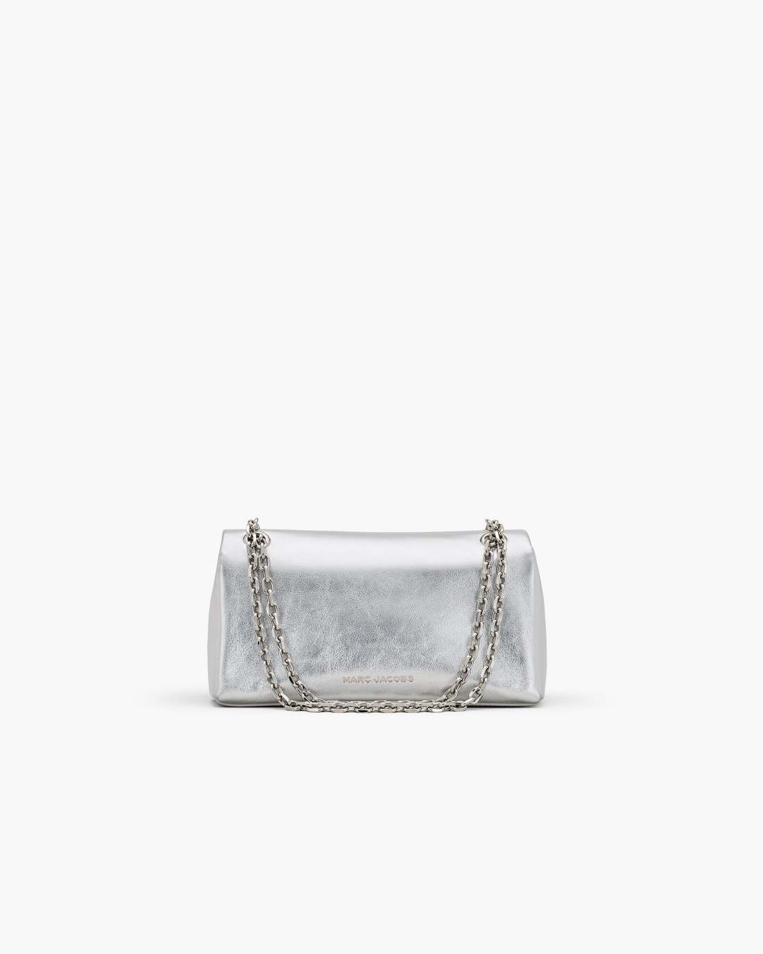 Marc Jacobs The Metallic Dual Chain Mini Bag Silver BAGS
