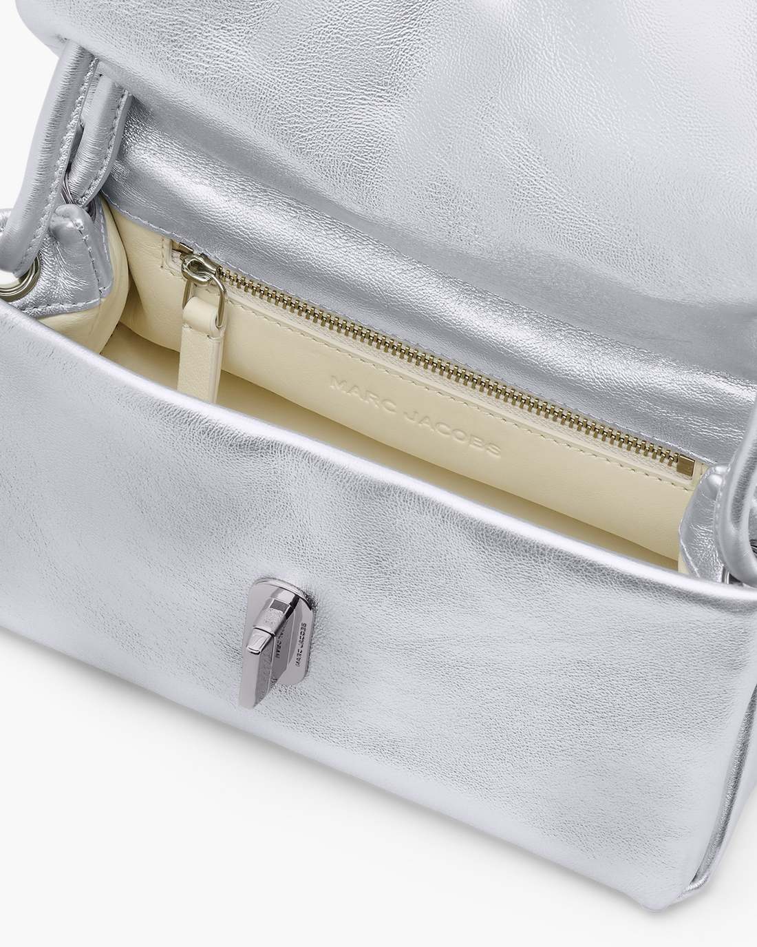 Marc Jacobs The Metallic Mini Dual Bag Silver BAGS
