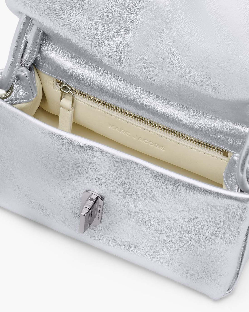 Marc Jacobs The Metallic Mini Dual Bag Silver BAGS