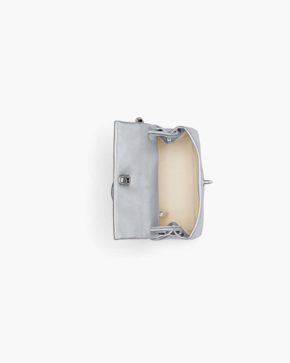 Marc Jacobs The Metallic Mini Dual Bag Silver BAGS