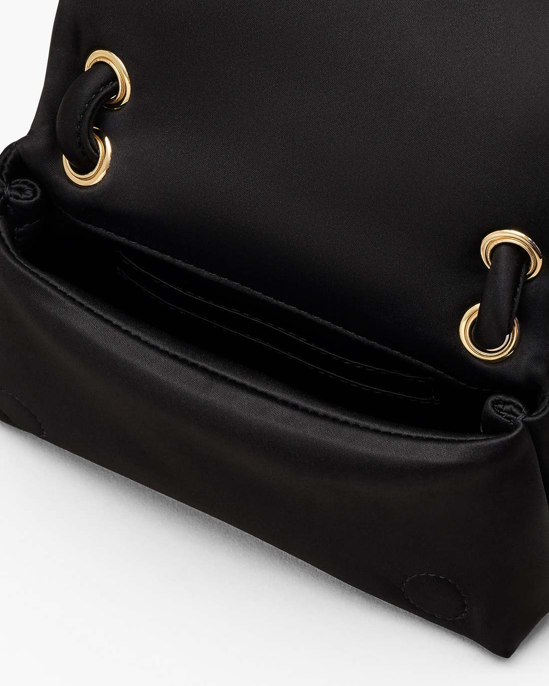 Marc Jacobs The Satin Micro Dual Bag Black BAGS
