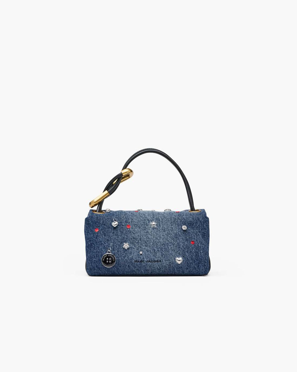 Marc Jacobs The Trinket Charm Denim Mini Dual Bag Medium Wash Multi BAGS|NEW ARRIVALS