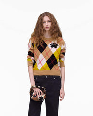 Marc Jacobs The Cow Haircalf Party Bag Mocha Multi BAGS|NEW ARRIVALS