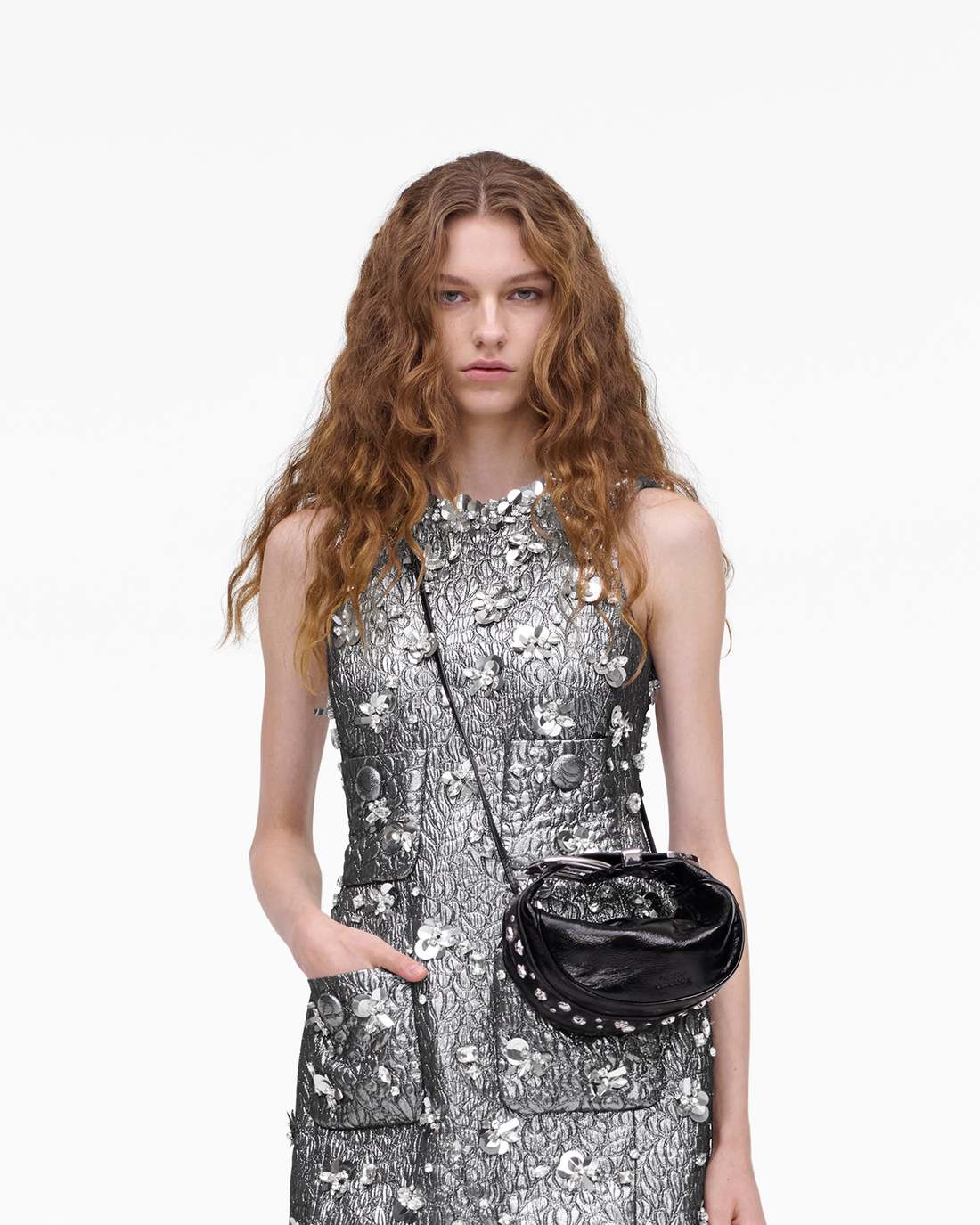 Marc Jacobs The Crinkle Patent Party Bag Black BAGS|NEW ARRIVALS