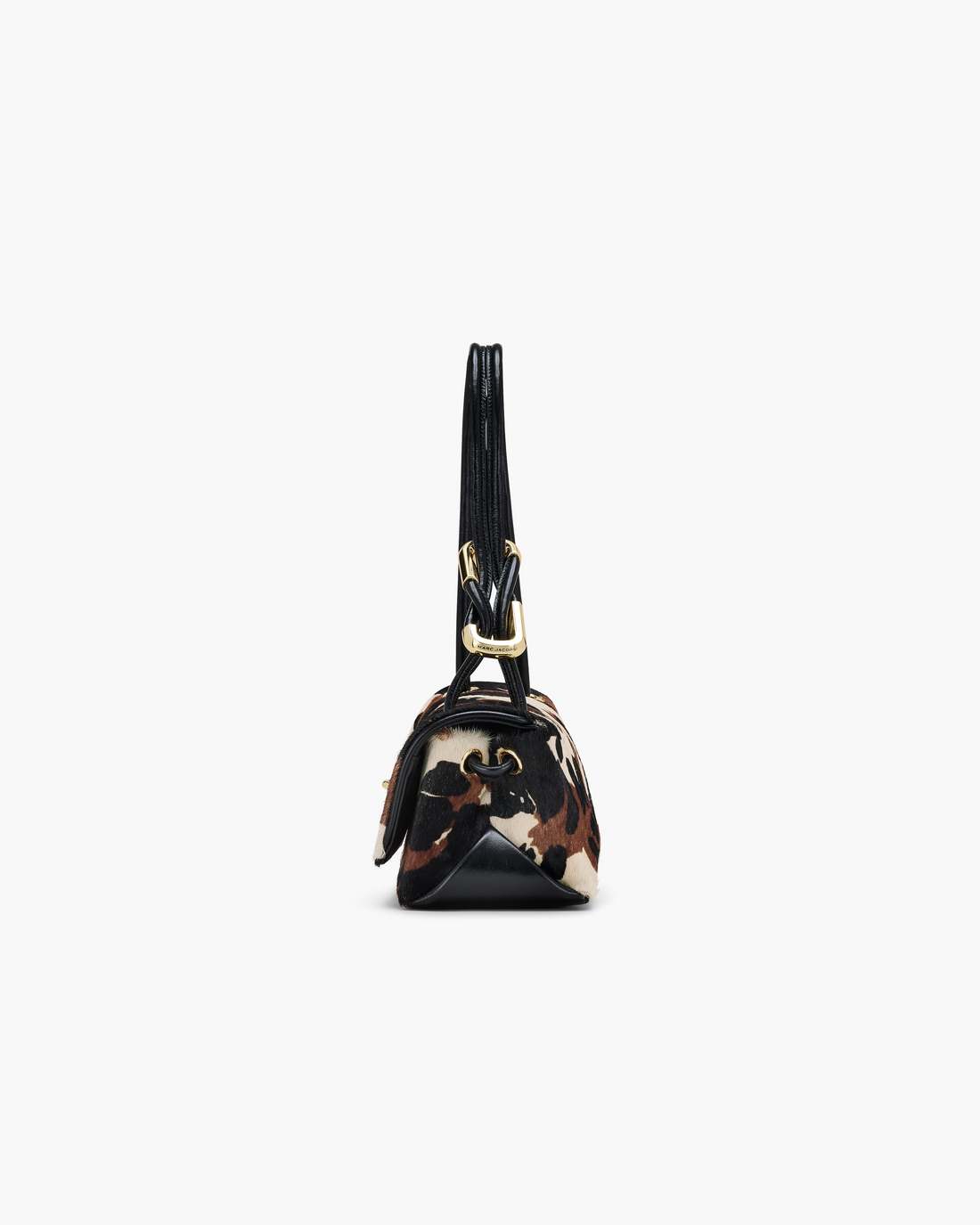 Marc Jacobs The Cow Haircalf Mini Dual Shoulder Bag Mocha Multi BAGS|NEW ARRIVALS