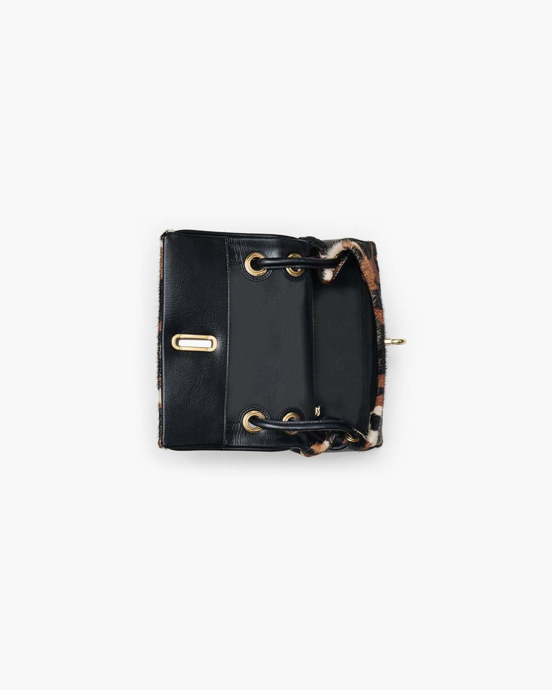 Marc Jacobs The Cow Haircalf Mini Dual Shoulder Bag Mocha Multi BAGS|NEW ARRIVALS