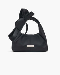 Marc Jacobs The Bow Nylon Mini Sack Bag Black BAGS