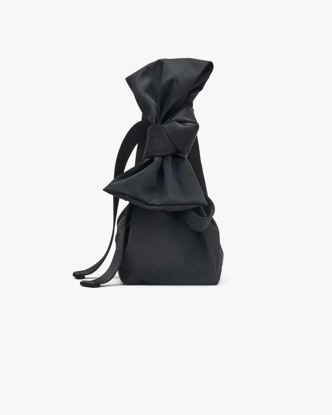 Marc Jacobs The Bow Nylon Mini Sack Bag Black BAGS