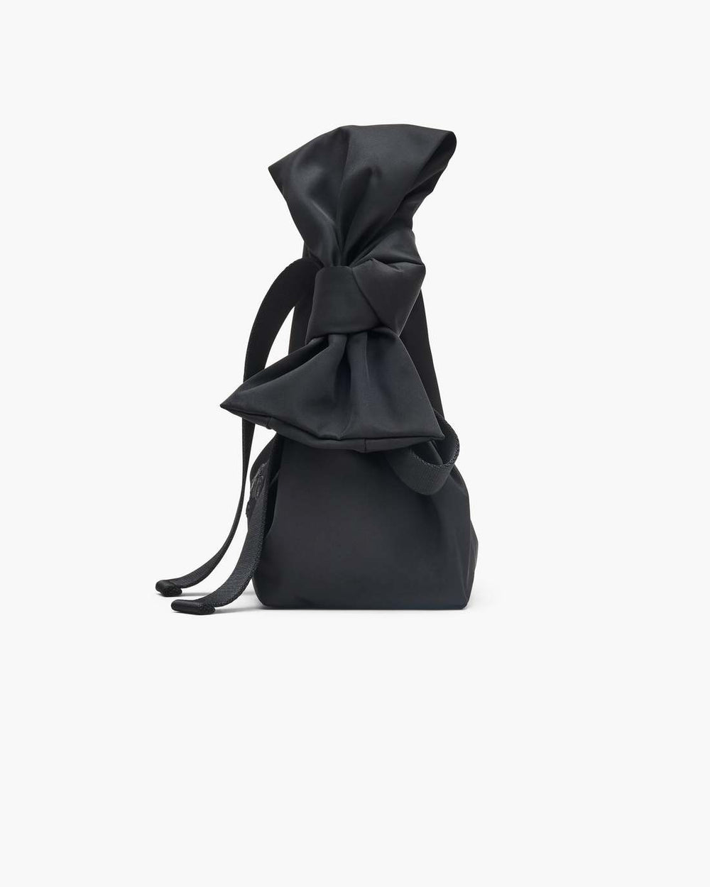 Marc Jacobs The Bow Nylon Mini Sack Bag Black BAGS