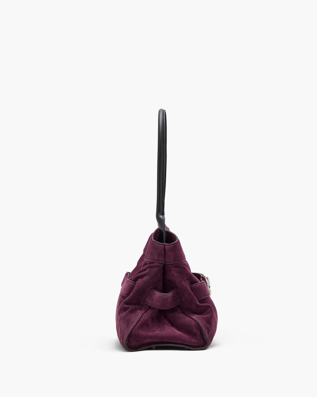 Marc Jacobs The Suede Dakota Satchel Dark Plum BAGS