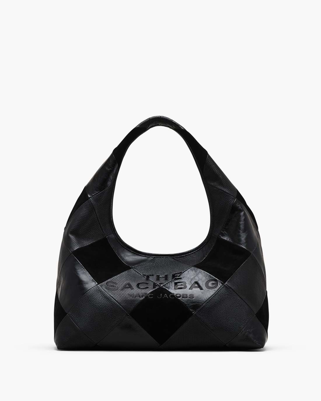 Marc Jacobs The Suede Patchwork Sack Bag Black Multi BAGS|NEW ARRIVALS