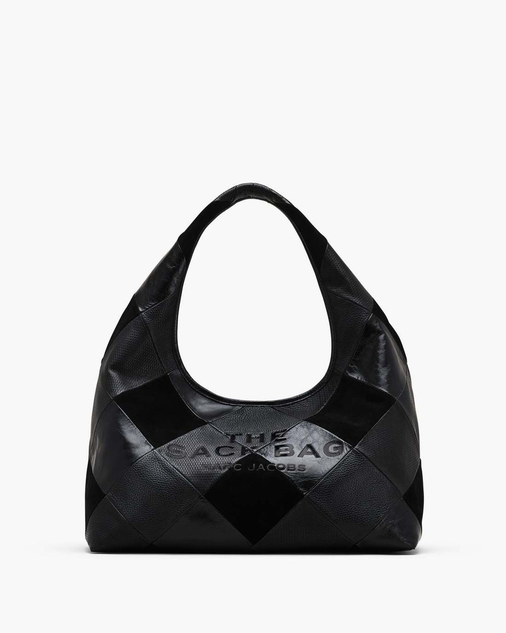 Marc Jacobs The Suede Patchwork Sack Bag Black Multi BAGS|NEW ARRIVALS