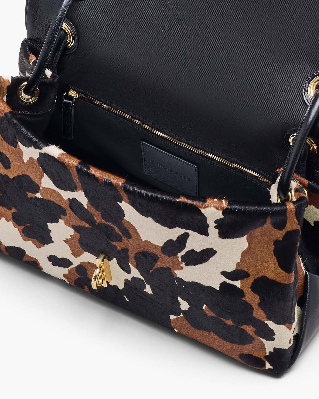 Marc Jacobs The Cow Haircalf Large Dual Bag Mocha Multi BAGS|NEW ARRIVALS