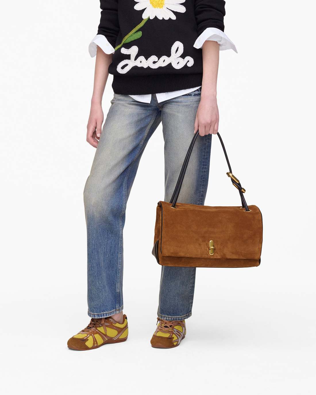 Marc Jacobs The Suede Large Dual Copper BAGS