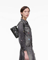 Marc Jacobs The Quilted Mini Dual Shoulder Bag Black BAGS