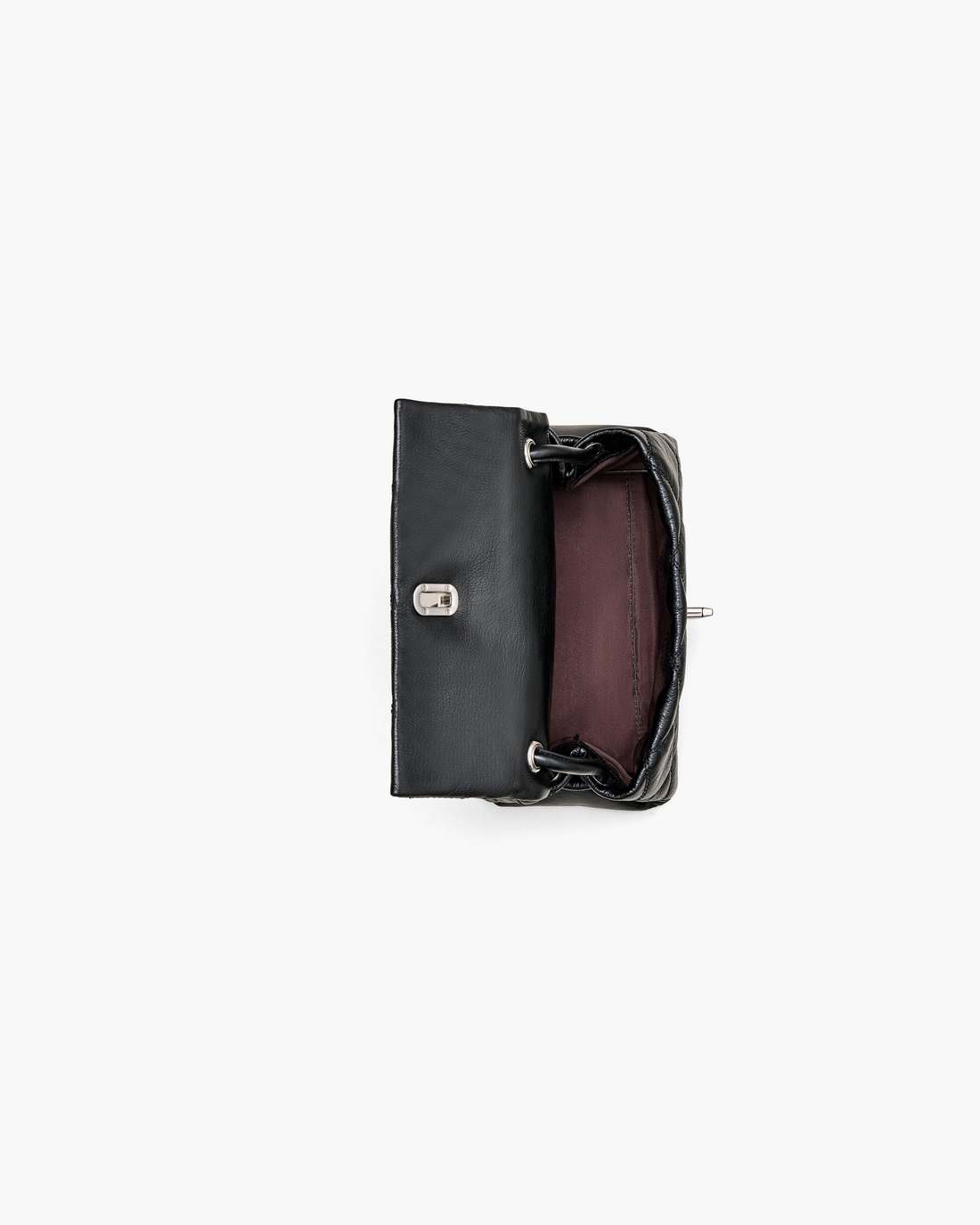 Marc Jacobs The Quilted Mini Dual Shoulder Bag Black BAGS