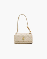 Marc Jacobs The Quilted Mini Dual Shoulder Bag Cloud White BAGS