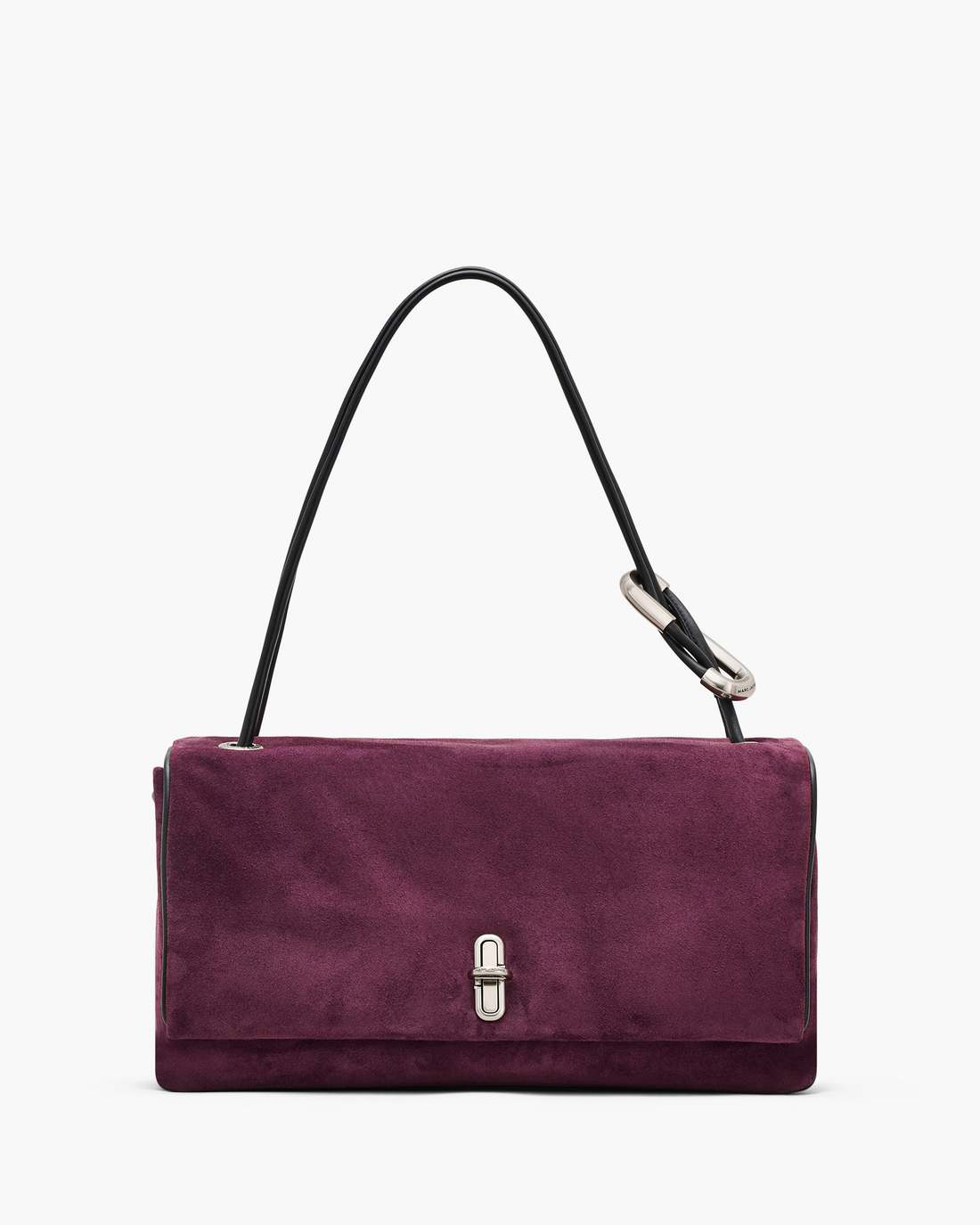 Marc Jacobs The Suede Large Dual Dark Plum BAGS