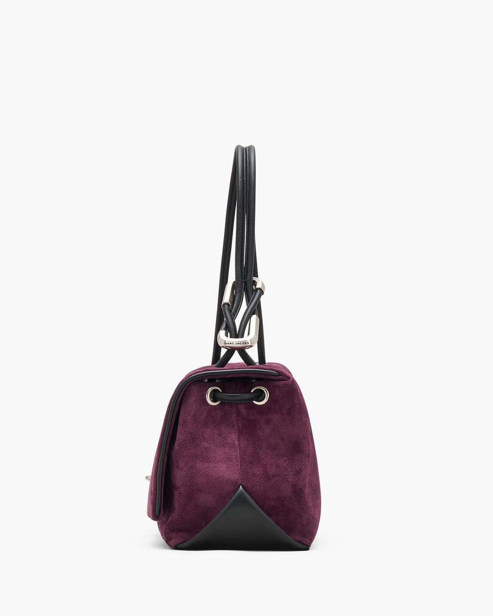 Marc Jacobs The Suede Large Dual Dark Plum BAGS