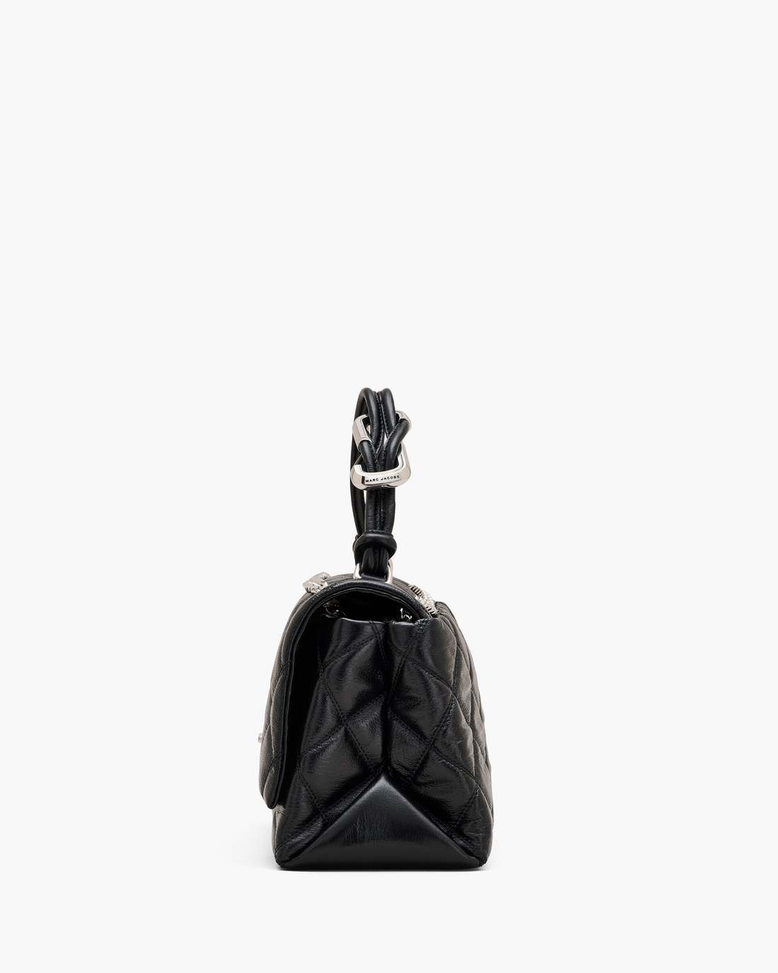 Marc Jacobs The Quilted Dual Convertible Shoulder Bag Black BAGS