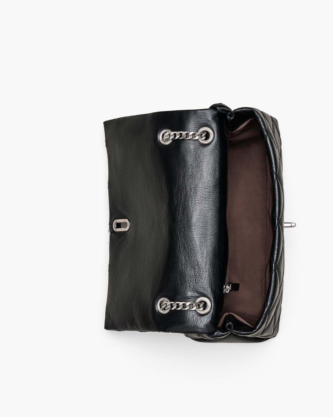 Marc Jacobs The Quilted Dual Convertible Shoulder Bag Black BAGS