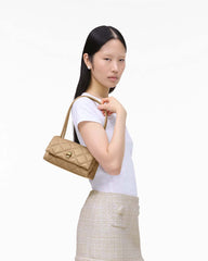 Marc Jacobs The Quilted Mini Dual Shoulder Bag Camel BAGS