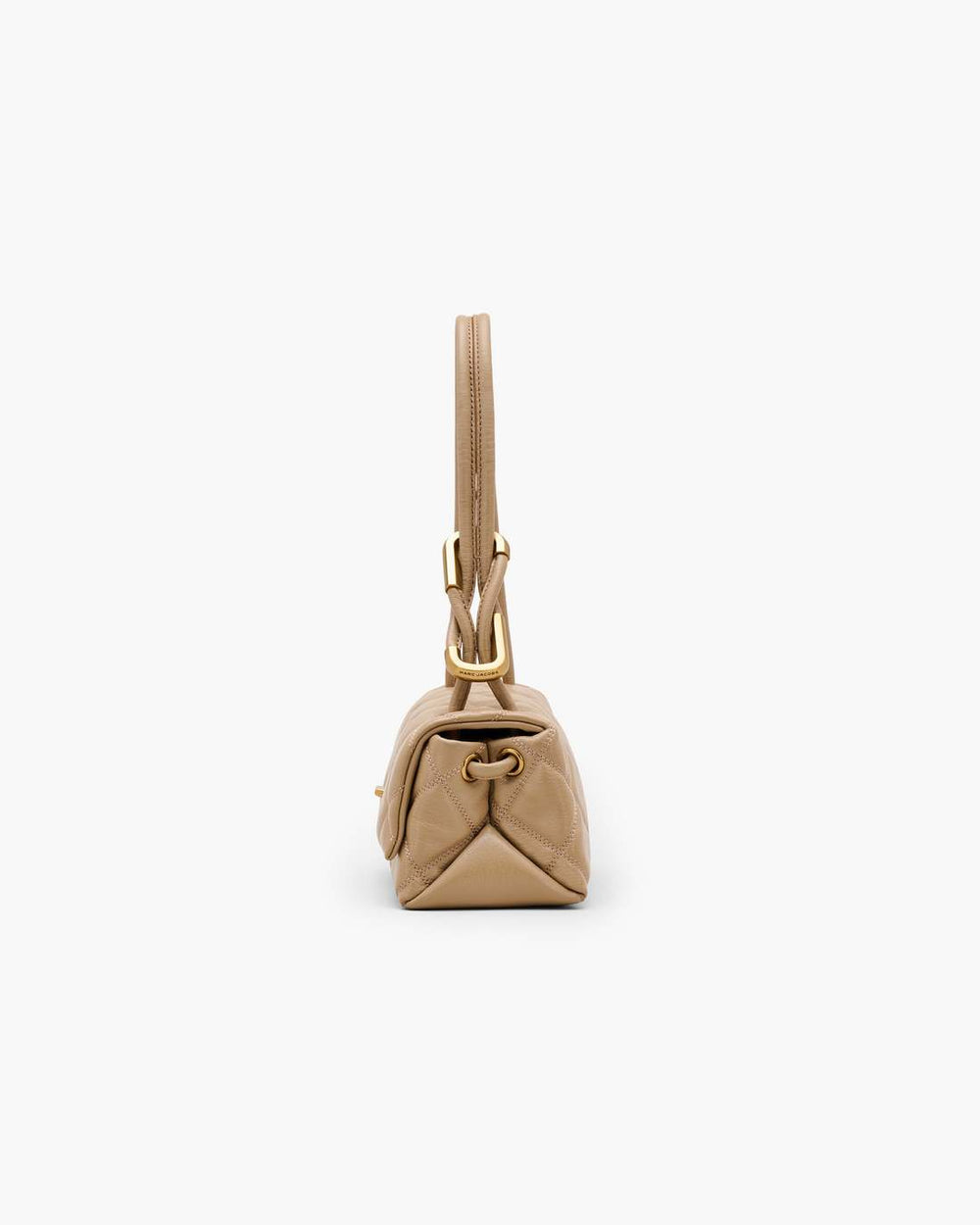 Marc Jacobs The Quilted Mini Dual Shoulder Bag Camel BAGS