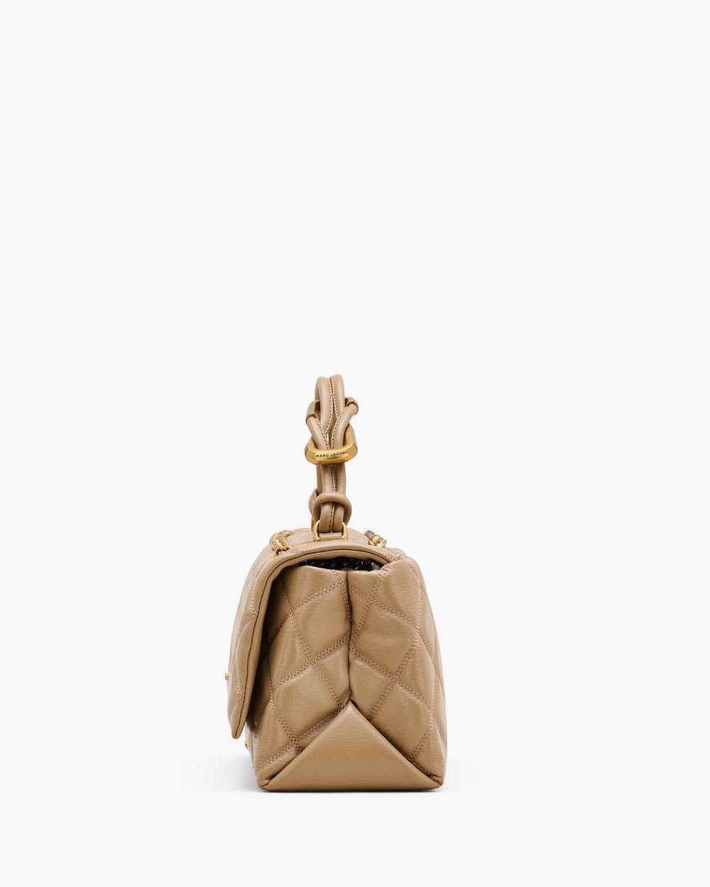 Marc Jacobs The Quilted Dual Convertible Shoulder Bag Camel BAGS