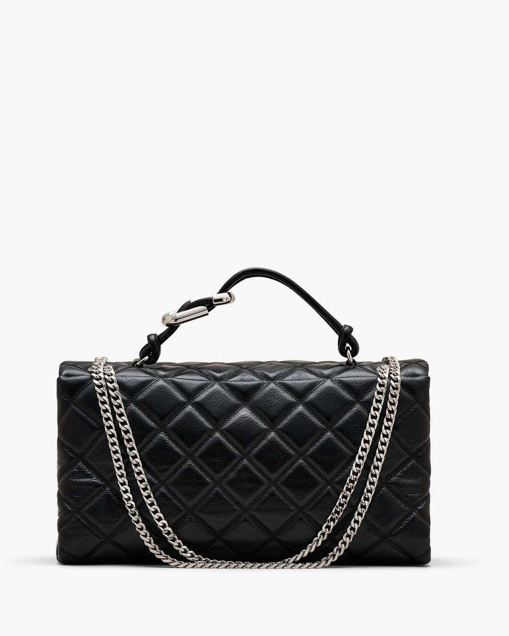 Marc Jacobs The Quilted XL Dual Convertible Shoulder Bag Black BAGS