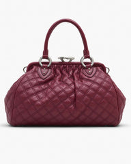 Marc Jacobs Re-Edition Quilted Leather Stam Bag Cherry BAGS