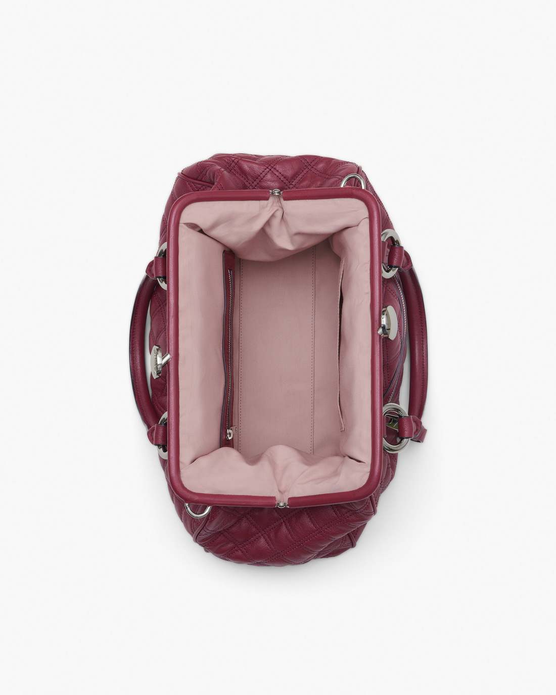 Marc Jacobs Re-Edition Quilted Leather Stam Bag Cherry BAGS