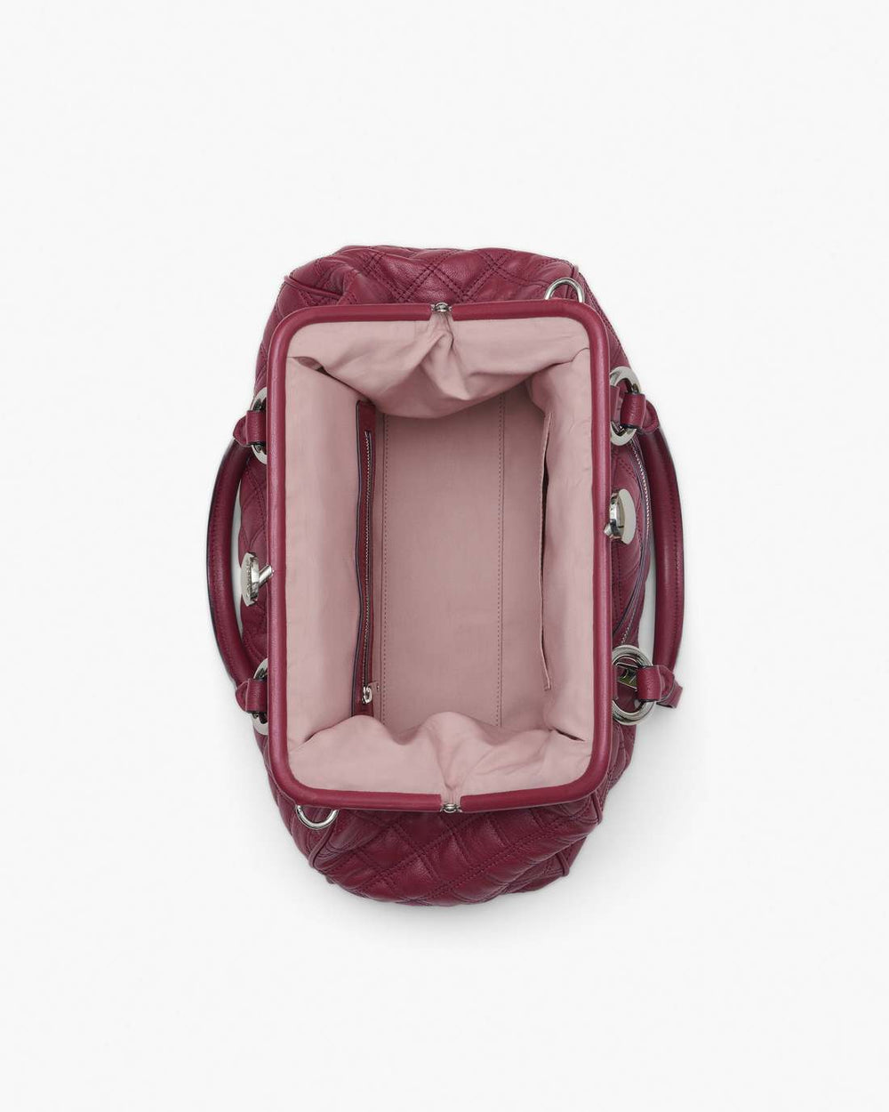 Marc Jacobs Re-Edition Quilted Leather Stam Bag Cherry BAGS
