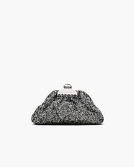 Marc Jacobs The Sequin Glam Small Clutch Silver BAGS|NEW ARRIVALS
