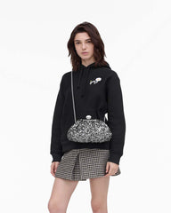 Marc Jacobs The Sequin Glam Small Clutch Silver BAGS|NEW ARRIVALS