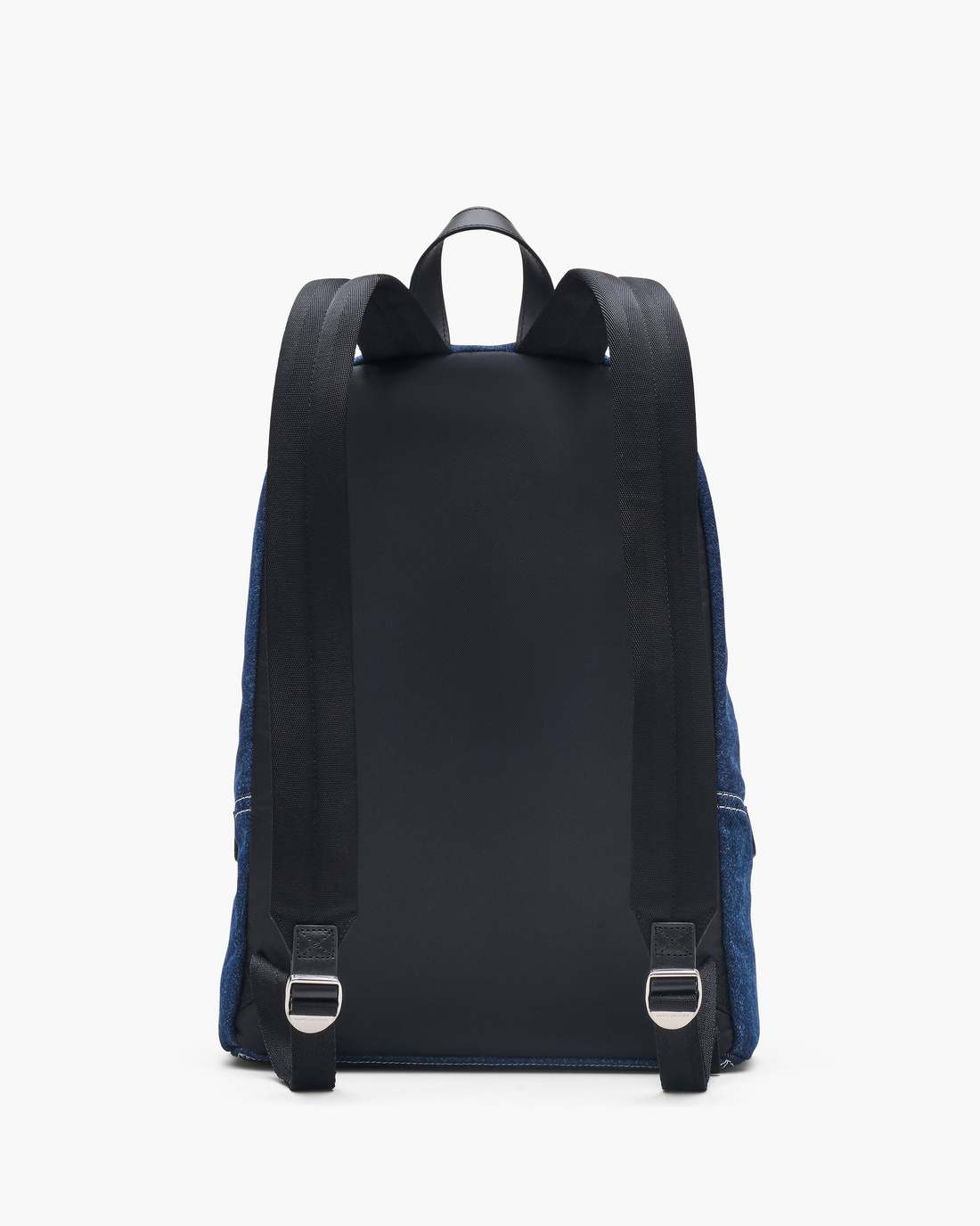 Marc Jacobs The Biker Colorblock Denim Large Backpack Indigo Multi BAGS