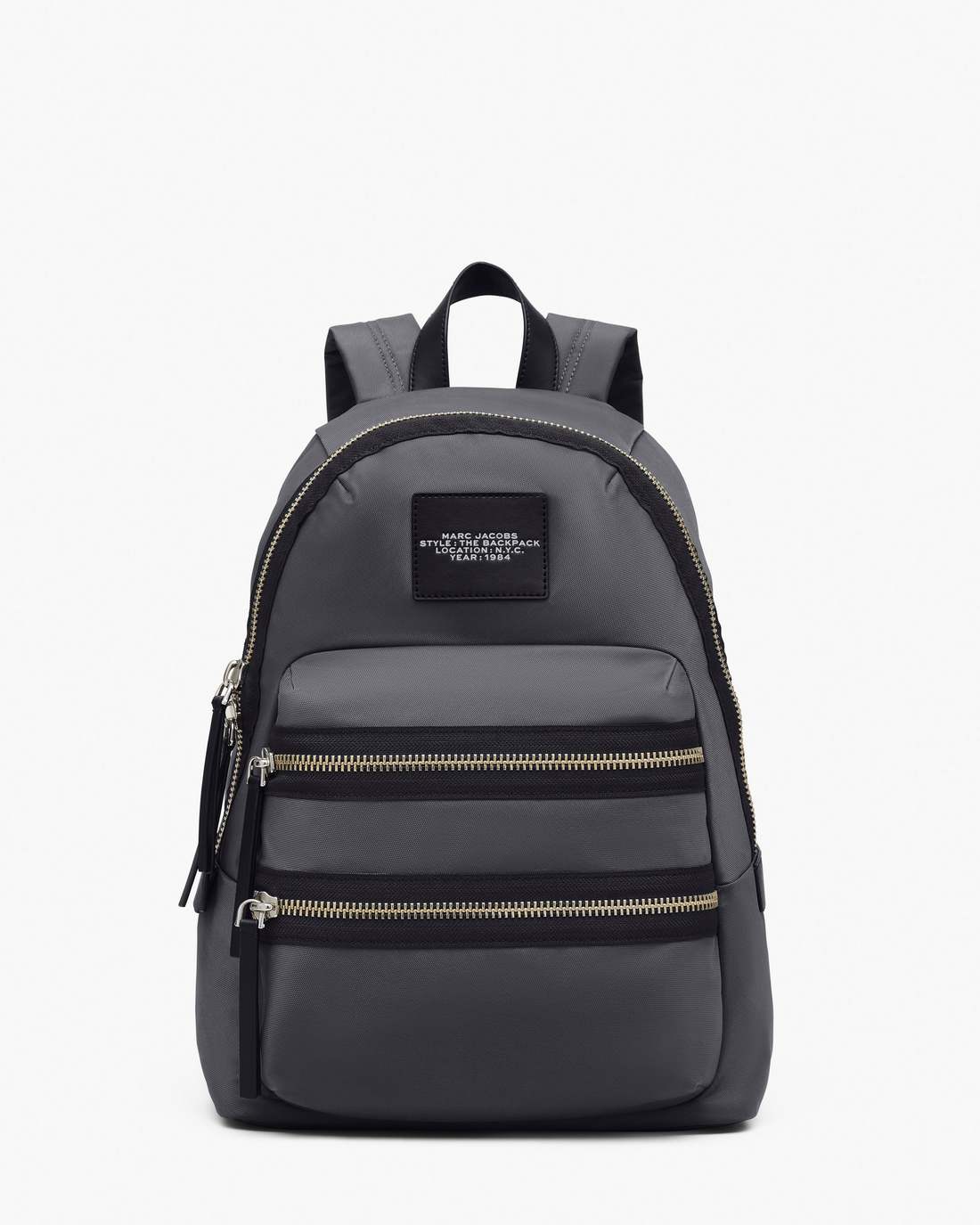 Marc Jacobs The Biker Nylon Large Backpack Dark Shadow BAGS