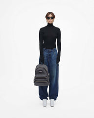 Marc Jacobs The Biker Nylon Large Backpack Dark Shadow BAGS