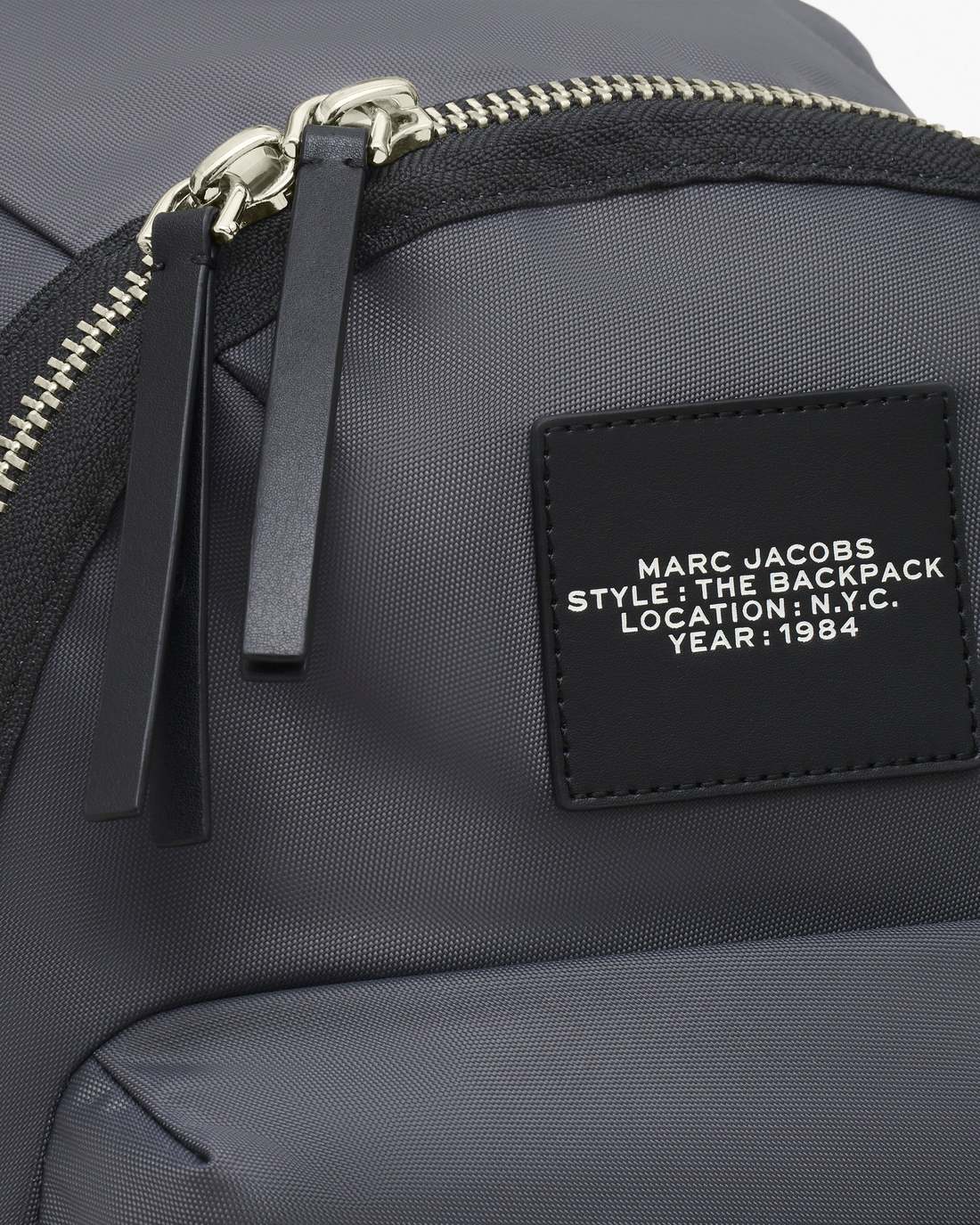 Marc Jacobs The Biker Nylon Large Backpack Dark Shadow BAGS